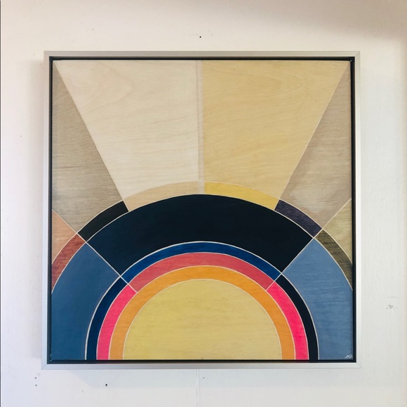 Other - Original Oil Painting on Wood Panel in Vibrant